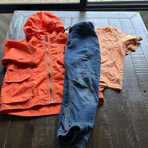 Five year old size 5 boy, lot jacket, jeans, T-shirt, Zara, gap, IMIDIMPI coat
